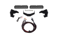 2024-2026 Toyota Tacoma Auxiliary Light Stealth Lightbar SS10 Pro White Combo