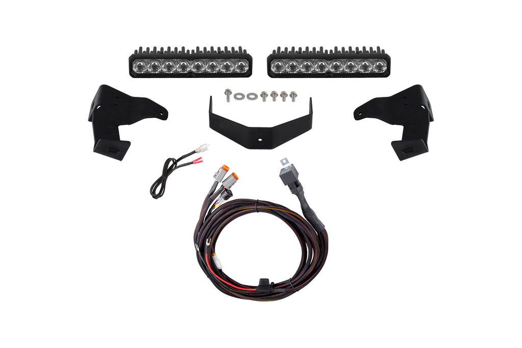 2024-2026 Toyota Tacoma Auxiliary Light Stealth Lightbar SS10 Sport White Driving