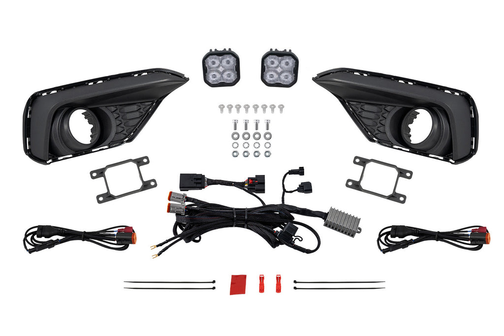 2024-2025 Ford Mustang 2024 Ecoboost SS3 Dual Color SAE Fog Lamp Kit