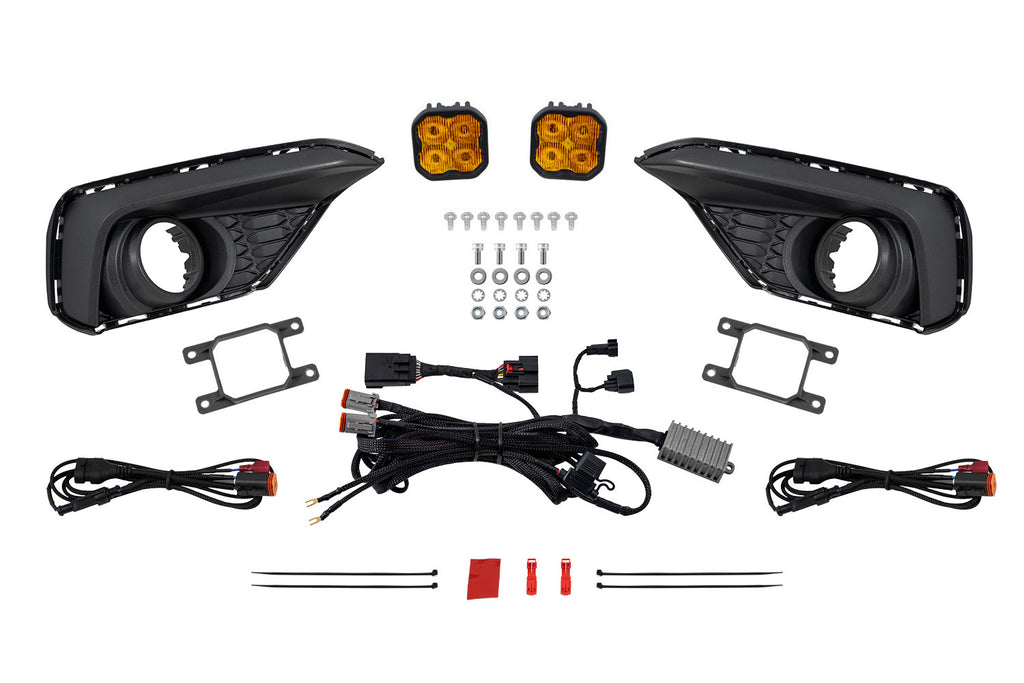 2024-2026 Ford Mustang SS3 Add-On Fog Lamp Kit EcoBoost Yellow Max