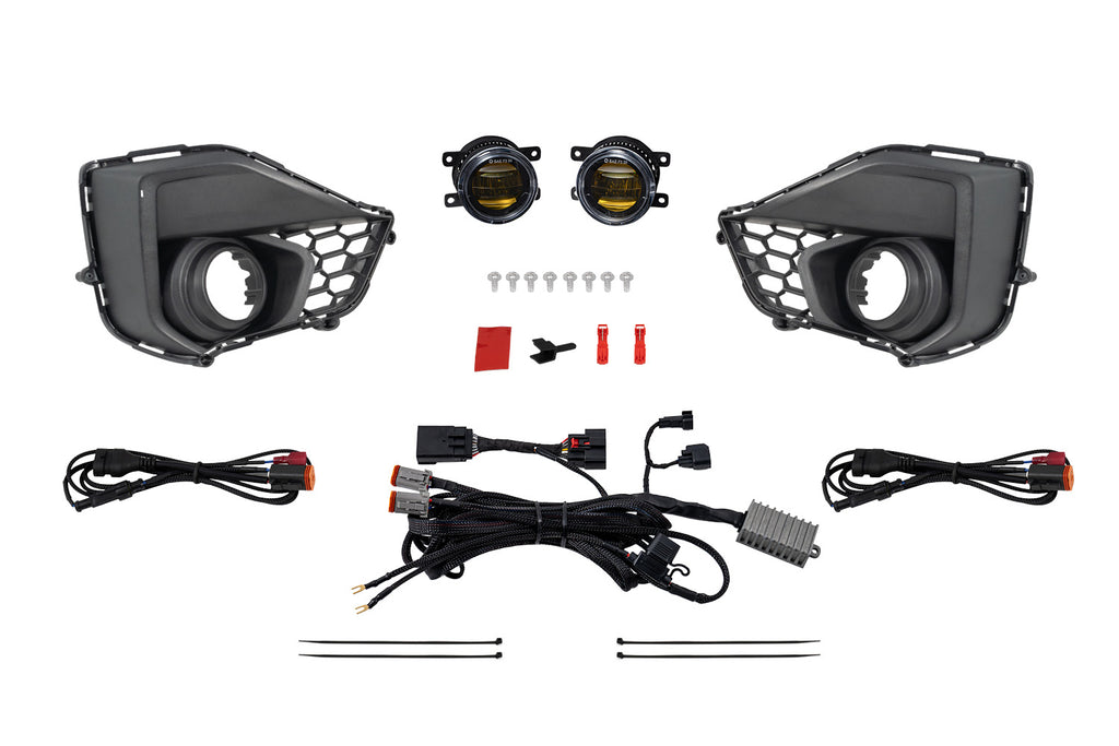 2024-2026 Ford Mustang Elite Series Add-On Fog Lamp Kit GT Yellow