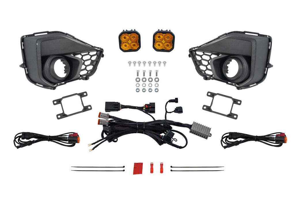 2024-2026 Ford Mustang SS3 Add-On Fog Lamp Kit GT Yellow Max