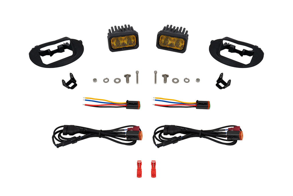 2008-2010 Honda Odyssey Light Bar Mounting Kit SSC2 Pro Type HN Kit ABL Yellow SAE Fog