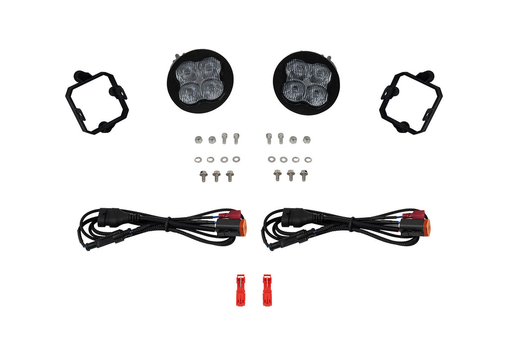 2004-2015 Nissan TITAN SS3 Sport Type NO Kit ABL White SAE Fog