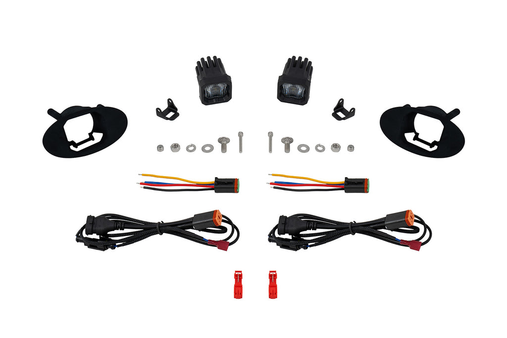 SSC1 Type Ha LED Fog Light Kit White Sae Fog