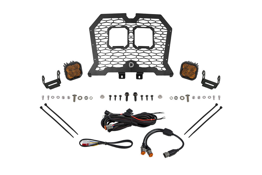 2020-2021 Polaris RZR XP Turbo Off-Road Light LED Grille Kit