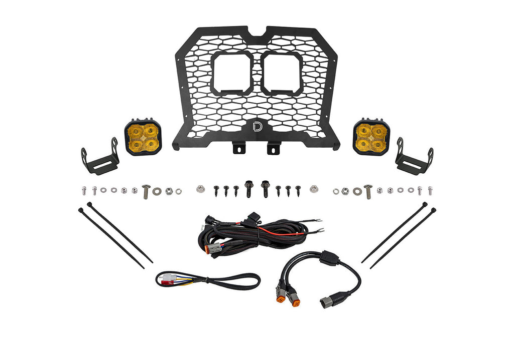 2020-2021 Polaris RZR XP Turbo Off-Road Light LED Grille Kit
