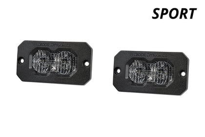 C2 2 0 Sport White Combo Driving Flush Rbl (pair)