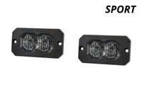 C2 2 0 Sport White Flood Flush Rbl (pair)