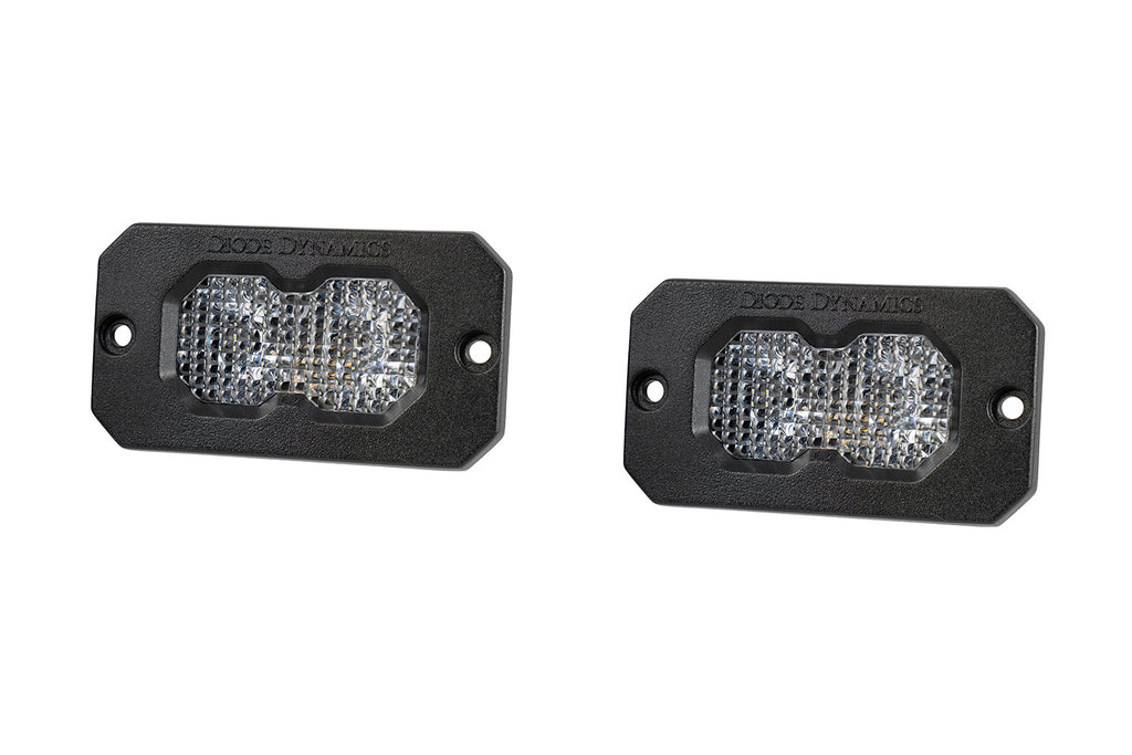 C2 2 0 Pro White Flood Flush Rbl (pair)