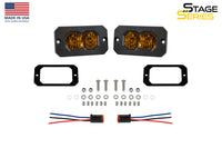 C2 2 0 Max Yellow Combo Driving Flush ABL (pair)