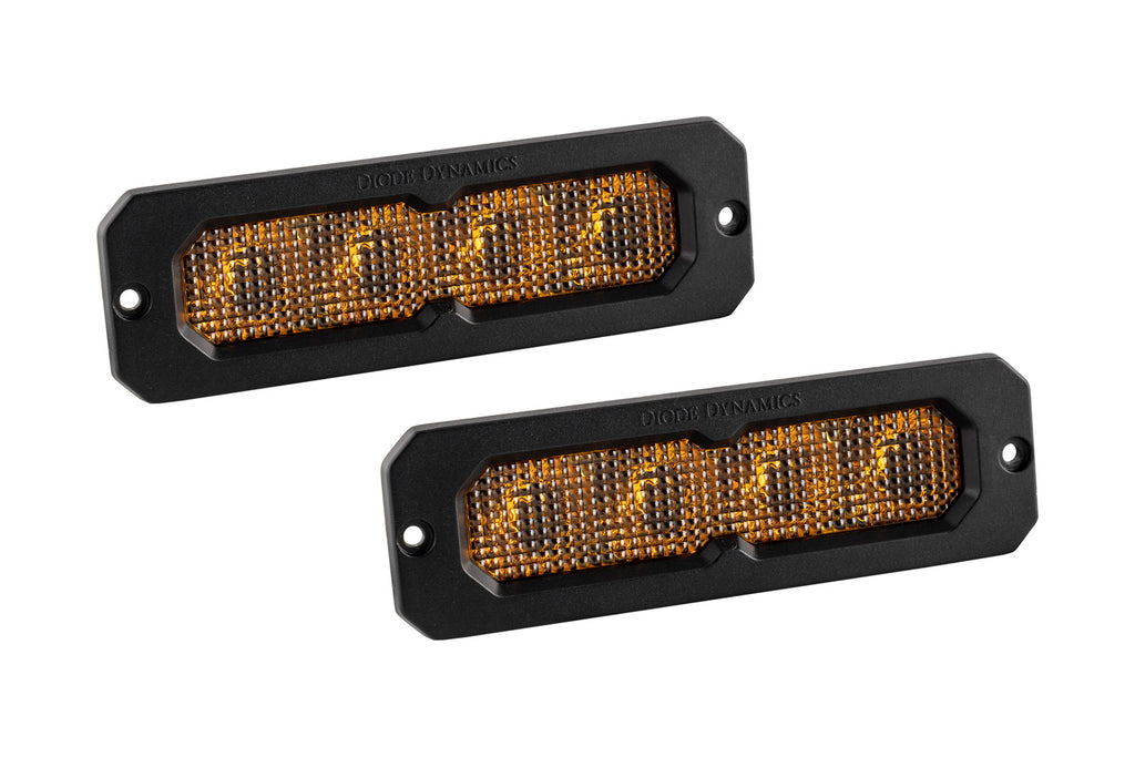 SS6 Max Yellow Flood Flush ABL (pair)