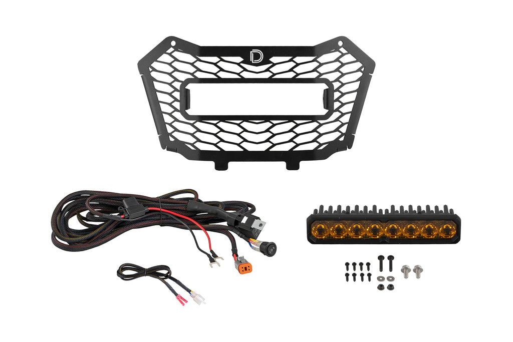 2021-2021 Honda SXS10S2R Talon 1000R Special Edition Light Bar Mounting Kit Talon 2019 SS10 Grille Max Yellow Driving
