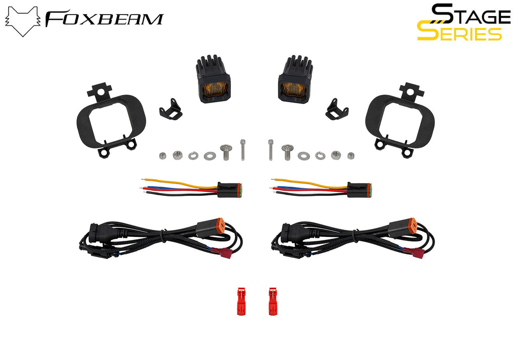 SSC1 Type NSQ LED Fog Light Kit Yellow SAE Fog