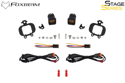 SSC1 Type NSQ LED Fog Light Kit Yellow SAE Fog