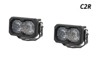 C2R White Flood LED Pod (pair)
