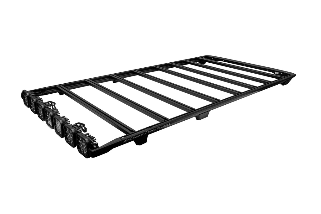 2010-2024 Toyota 4Runner Roof Rack DEK 4Runner 2010 7-Pod SS5 Sport White Driving