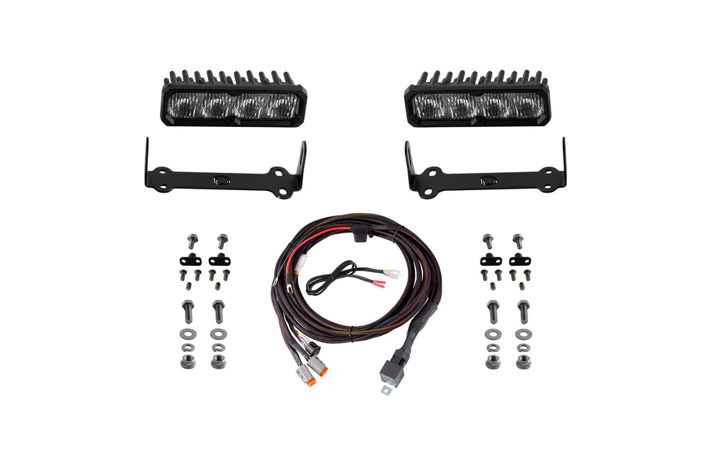 2014-2024 Toyota 4Runner Auxiliary Light LED Kit White Fog