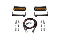 2014-2024 Toyota 4Runner Auxiliary Light LED Kit Yellow Fog