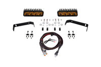 2019-2021 Ford Ranger Auxiliary Light LED Kit Yellow Fog