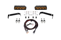 2019-2021 Ford Ranger Auxiliary Light LED Kit Yellow Driving