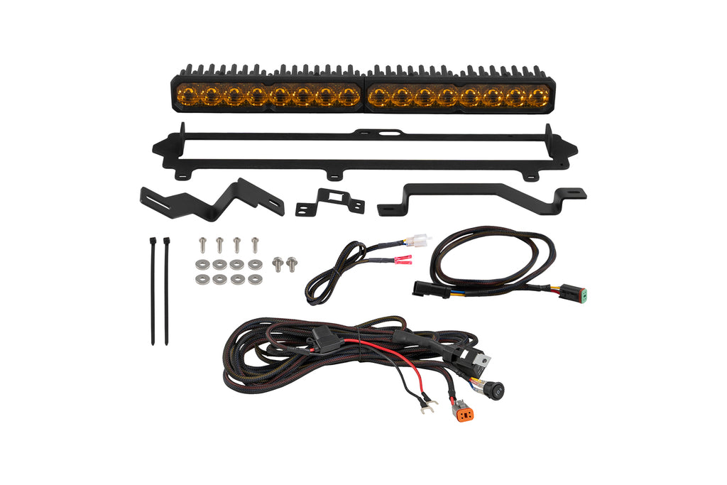 2022-2026 Toyota Tundra Auxiliary Light LED Kit Yellow Driving