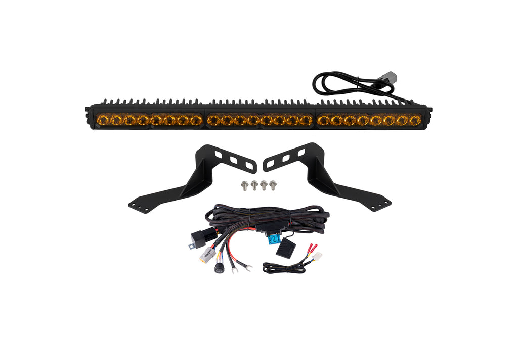 2014-2021 Toyota Tundra Auxiliary Light Stealth SS30 Pro Yellow Combo