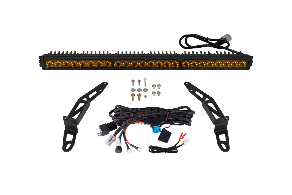 2018-2026 Jeep Wrangler Auxiliary Light LED Kit Pro Yellow Driving
