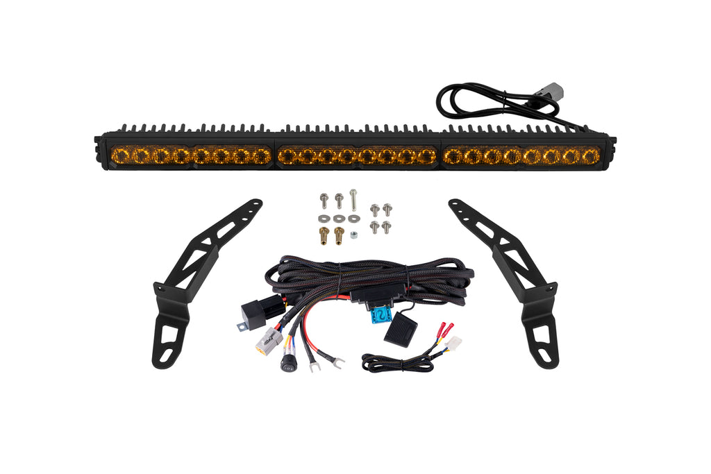 2018-2026 Jeep Wrangler Auxiliary Light LED Kit Pro Yellow Combo