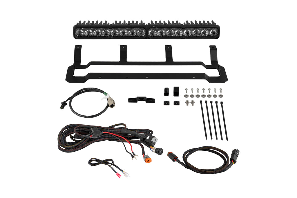 2025-2026 Toyota 4Runner Auxiliary Light TRD Pro Grille SS20 Pro White Combo