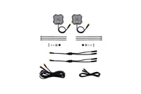 Rock Light Red White M8 Add On 2 Pack