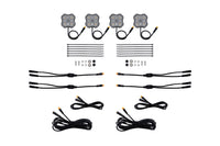 Rock Light Amber White M8 Add On 4 Pack