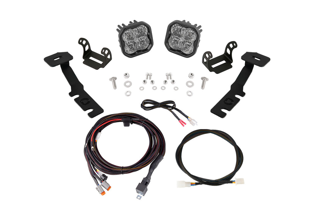 2019-2025 Toyota RAV4 Off-Road Light LED Ditch Light Kit for Toyota RAV4 Sport White Combo