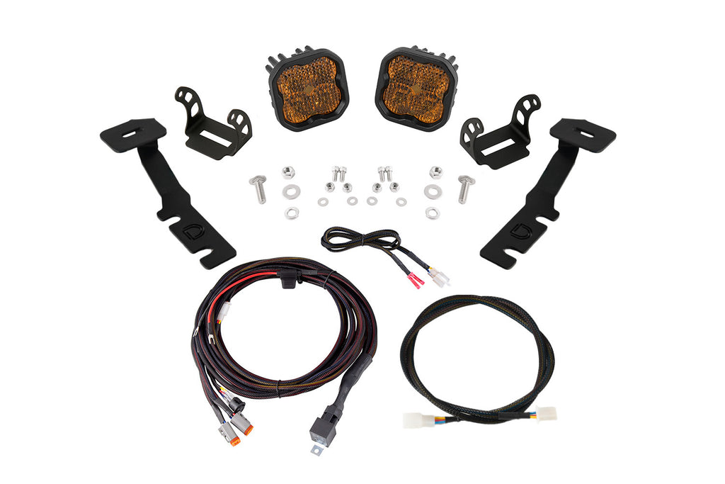 2019-2025 Toyota RAV4 Off-Road Light LED Ditch Light Kit for Toyota RAV4 Sport Yellow Combo