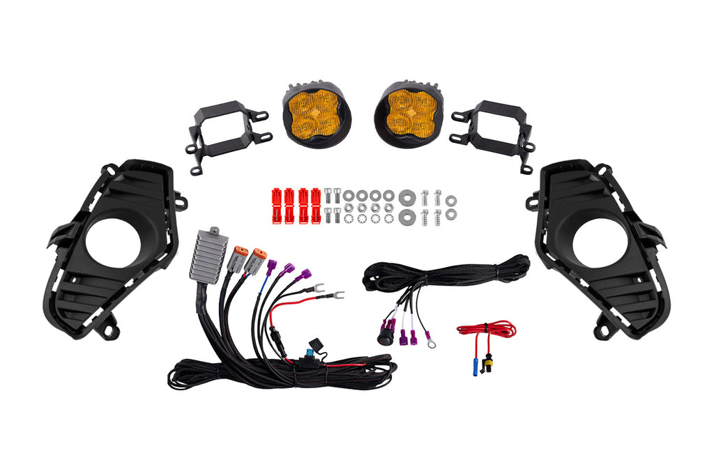 2019-2022 Toyota RAV4 SS3 Add-On Fog Lamp Kit Yellow Max