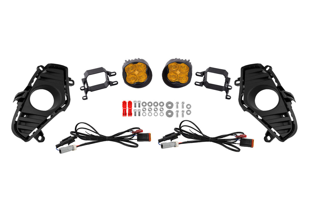 2022-2025 Toyota RAV4 SS3 Fog Light Kit Yellow Sport
