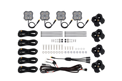Roof Rack Scene Light Dual Color Amber White Kit