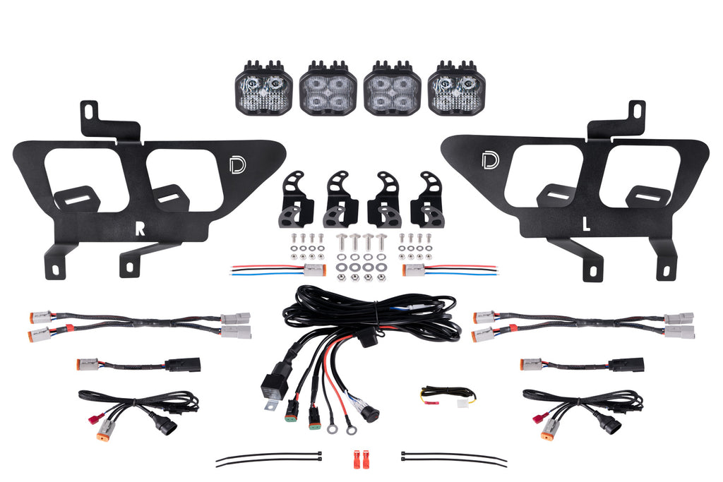 2021-2023 Ford F-150 F150 2021 Fog Pocket Kit DC