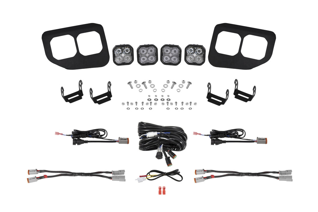 2020-2022 Ford F-250 Super Duty 2021 SS3 Fog Pocket Kit DC