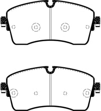 EBC 2018+ Jaguar E-Pace 2.0L Turbo (246) Yellowstuff Front Brake Pads