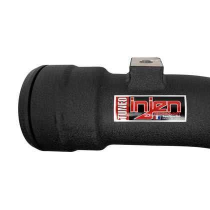 Injen 17-22 Ford F250/F/350/F-450/F-550 V8-6.7L Turbo Diesel Wrnkl Blk Intercooler Cold Side Piping