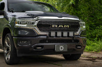 2019-2024 Ram 1500 Off-Road Light SS5 Grille CrossLink Lightbar Kit Sport White Combo