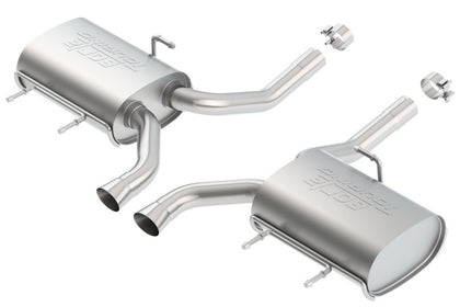 Borla 11-14 CTS Coupe V6 3.6L AT RWD/AWD Dual Ctr Rear Exit Touring Exhaust (REAR SECTION ONLY)