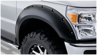 Bushwacker 11-16 Ford F-250 Super Duty Styleside Pocket Style Flares 4pc 98.0/81.8in Bed - Black