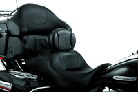 Kuryakyn Plug-In Driver Backrest 97-Up Touring Chrome