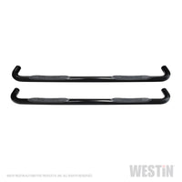 Westin 2019 Chevrolet Silverado/Sierra 1500 Crew Cab E-Series 3 Nerf Step Bars - Black