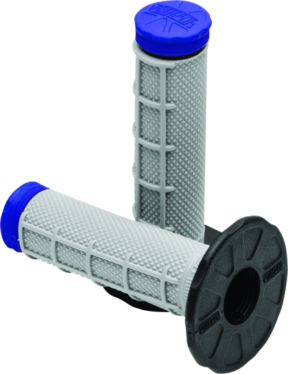 ProTaper Tri Density MX 1/2 Waffle Grips - Blue