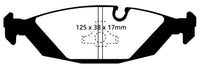 EBC 87-88 BMW M5 3.5 (E28) Yellowstuff Rear Brake Pads