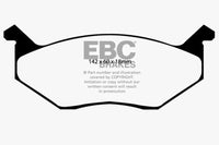 EBC 80-83 Chrysler Cordoba 3.7 Redstuff Front Brake Pads