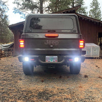 Oracle Jeep Gladiator JT Rear Bumper LED Reverse Lights w/ Plug & Play Harness - 6000K